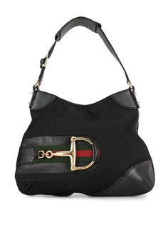 Gucci Pre-Owned сумка на плечо Jackie с пряжкой Horsebit и логотипом GG