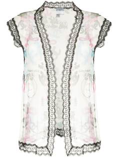 Chanel Pre-Owned топ без рукавов