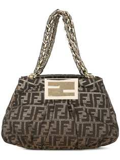 Fendi Pre-Owned сумка с узором и цепочкой Zucca