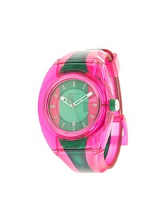 Gucci Pre-Owned наручные часы с отделкой Web