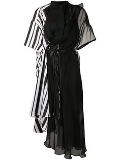 Sacai деконструированное платье