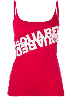 Dsquared2 топ без рукавов с логотипом