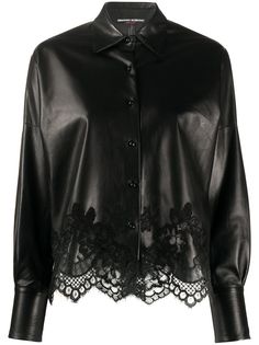 Ermanno Scervino куртка с кружевными вставками