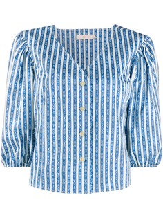 Tory Burch блузка в полоску