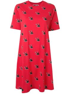 McQ Alexander McQueen платье мини с принтом