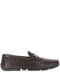 Bally braided-strap loafers