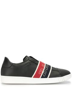 Bally кеды с контрастными полосками