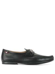 Bally logo-plaque loafers