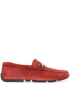 Bally woven-strap loafers