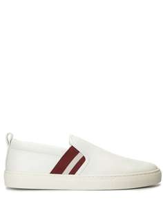 Bally side-stripe slip-on sneakers