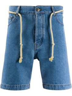 Nanushka джинсовые шорты Alo