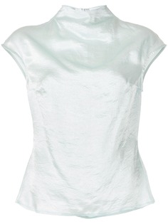 Anna Quan блузка Krista с воротником-воронкой