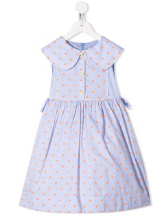 Simonetta платье с узором в горох