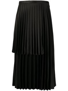 Comme Des Garçons Noir Kei Ninomiya ярусная плиссированная юбка