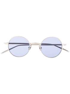 Matsuda солнцезащитные очки в круглой оправе с затемненными линзами