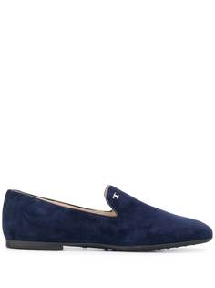 Tods лоферы с контрастной окантовкой Tod`S
