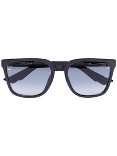 Dior Eyewear солнцезащитные очки в прямоугольной оправе с перфорацией