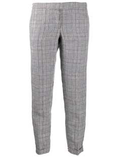 Thom Browne укороченные брюки в клетку