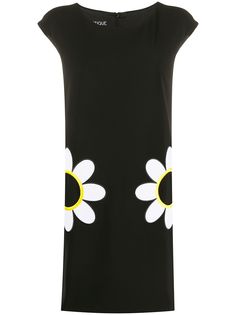 Boutique Moschino платье-трапеция с цветочным принтом