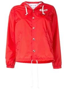Comme Des Garçons Girl куртка с оборками и капюшоном