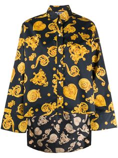 Versace Jeans Couture рубашка с принтом Baroque