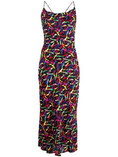 M Missoni платье-комбинация с абстрактным принтом