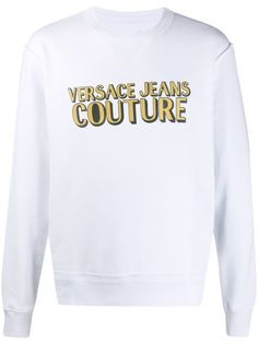 Versace Jeans Couture толстовка с круглым вырезом и логотипом