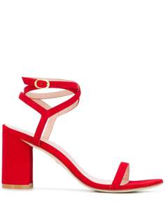 Stuart Weitzman босоножки Merinda 90 на блочном каблуке