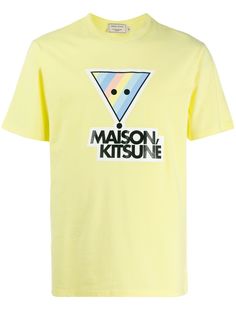Maison Kitsuné футболка с логотипом