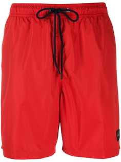 Paul & Shark logo patch swim suit