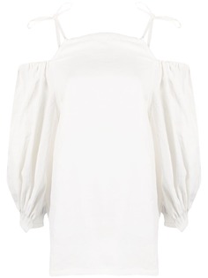 Jil Sander блузка с открытыми плечами