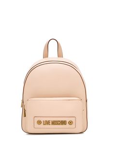 Love Moschino рюкзак с металлическим логотипом