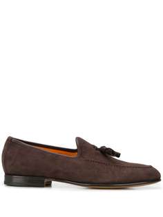 Santoni лоферы с кисточками