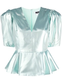 ROTATE топ Mindy с баской