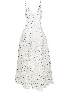Ermanno Scervino платье с узором в горох