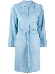 Salvatore Santoro фактурное пальто с поясом