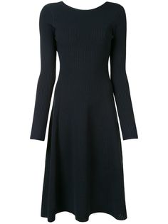 Victoria Beckham трикотажное платье с открытой спиной