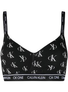 Calvin Klein Underwear бюстгальтер-бралетт с монограммой