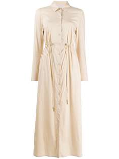 Patrizia Pepe платье-рубашка с кулиской