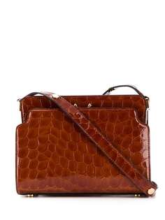 Marni сумка Trunk с тиснением под крокодила