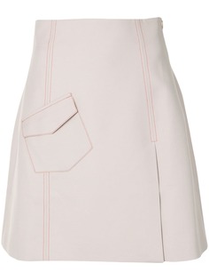 Anna Quan юбка А-силуэта с завышенной талией