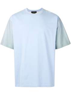 Qasimi gradient stripe colour-block T-shirt