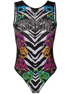 Versace Jeans Couture платье без рукавов с принтом