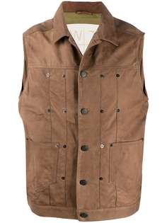 Giorgio Brato rivet detailed vest