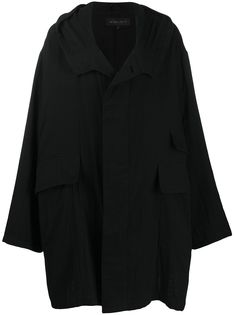 Ann Demeulemeester пальто оверсайз на пуговицах