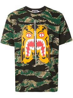BAPE футболка с камуфляжным принтом