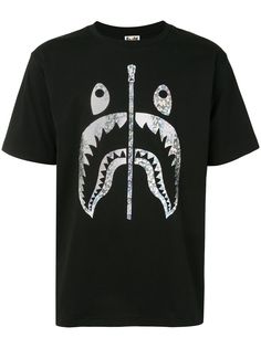 BAPE футболка с принтом