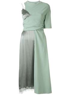 Ground Zero деконструированное платье-футболка