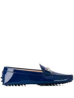 Tods лакированные лоферы Tod`S