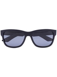 Prada Eyewear солнцезащитные очки в трапециевидной оправе